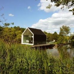 荷兰湖区度假小木屋装修设计