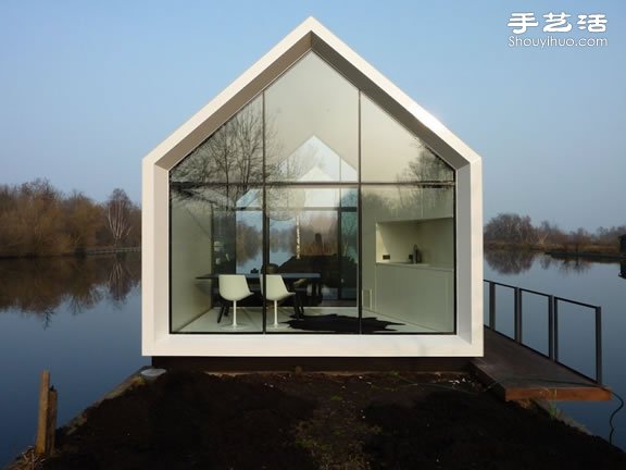 荷兰湖区度假小木屋装修设计