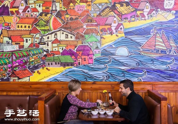 结合中东与南美风情的澳洲咖啡店 Dip In
