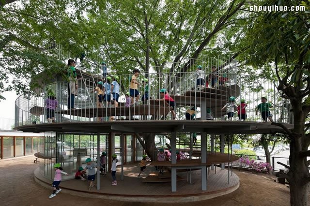 大树幼儿园设计 学会与自然一同嬉戏
