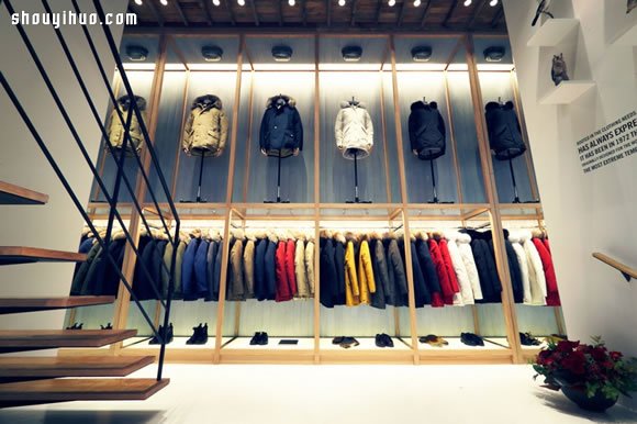 Woolrich 东京美式氛围服饰旗舰店设计