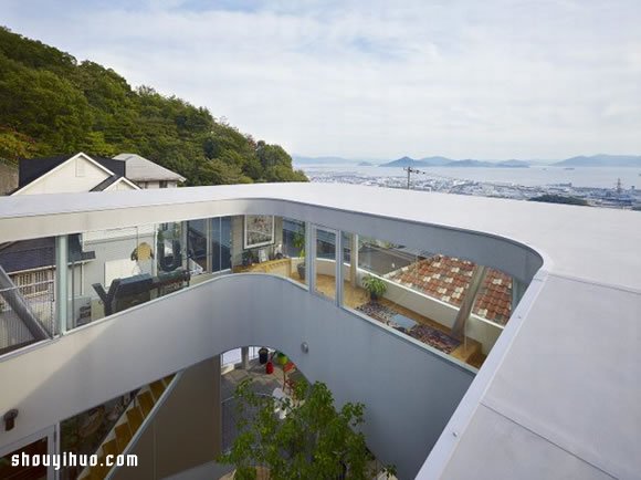 Toda House 像鸟巢般的360度全景螺旋屋