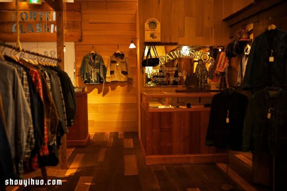 日本Porter Classic复古风服饰店布置设计