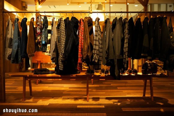 日本Porter Classic复古风服饰店布置设计