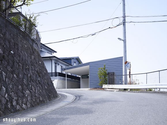 俯瞰富士山的日式精巧别墅装修设计