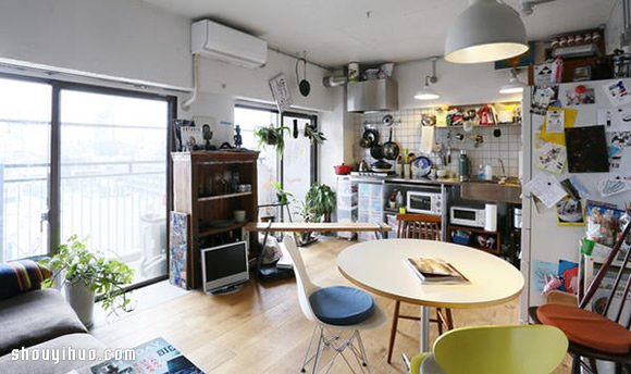 很乱很真实的东京60平米小户型老屋改造