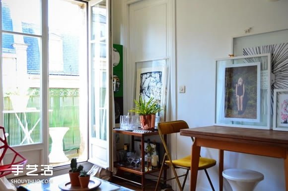 参考巴黎小公寓 打造出可爱的法式居家风格