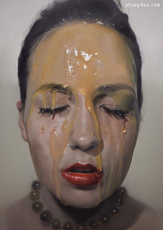 Mike Dargas 超越完美新现实主义绘画作品