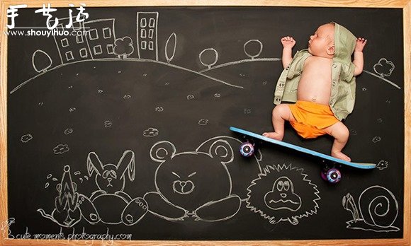 黑板涂鸦 带小宝宝们开始黑板大冒险