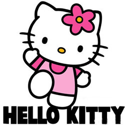 Hello Kitty简笔画图片步骤教程 超可爱的！