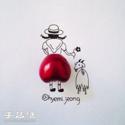 韩国插画师Hyemi Jeong的创意简笔画(续)
