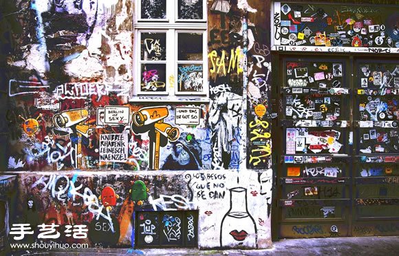 不能错过的柏林老旧小巷艺术涂鸦区