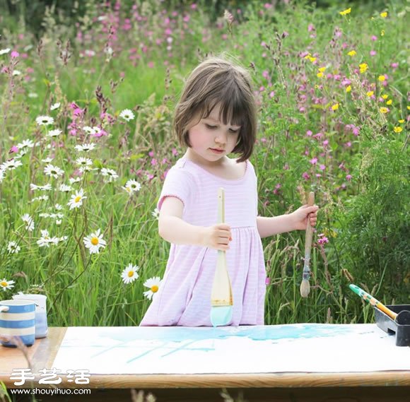 五岁的自闭症女孩 天才画家Iris Grace