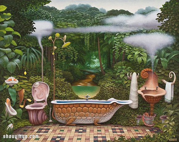 Jacek Yerka 带你进入梦境般的插画世界！