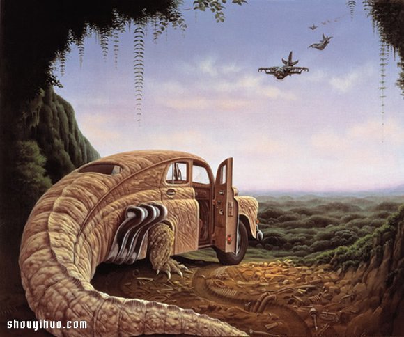 Jacek Yerka 带你进入梦境般的插画世界！