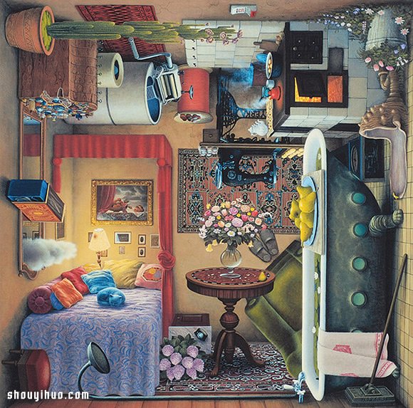 Jacek Yerka 带你进入梦境般的插画世界！