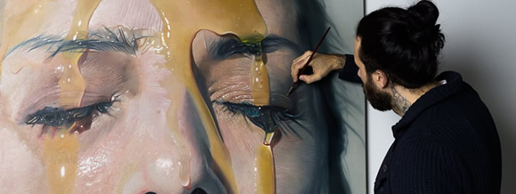 Mike Dargas 超越完美新现实主义绘画作品