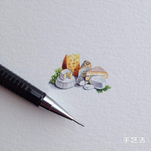 精细的微型插画 挑战细致的极限