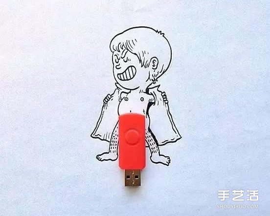 生活中的小创意DIY图片 简单手绘的神奇魔法