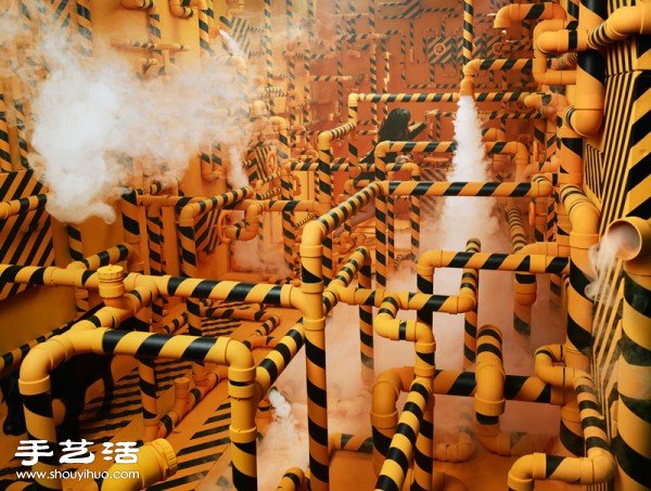 韩国艺术家在同一房间内拍摄的摄影大作