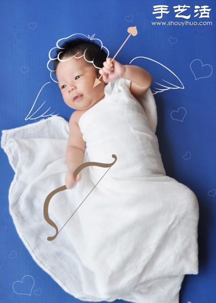 创意DIY趣味宝宝摄影 别具风格的成长记录