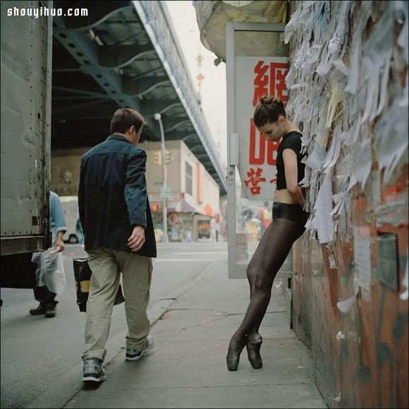 镜头下的足尖艺术 舞台外的曼妙芭蕾舞姿