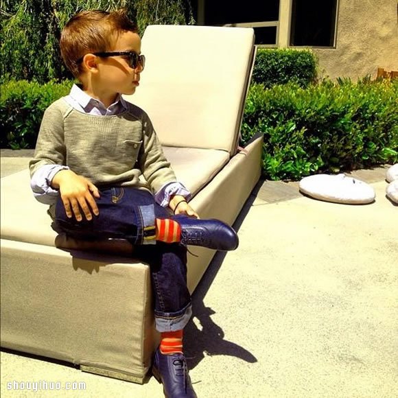 只有五岁全球最年轻时尚型男 Alson Mateo