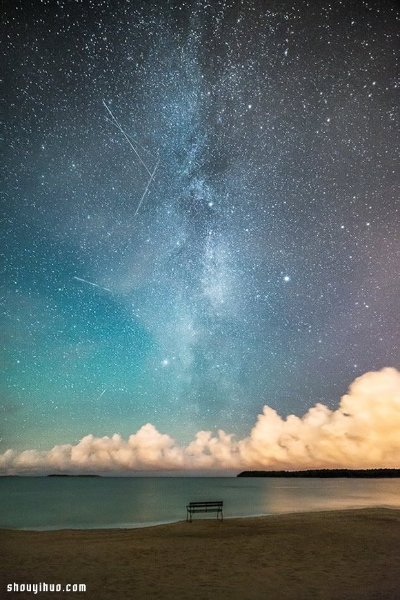 有多久没看见星星？ 芬兰星光点点夜空摄影