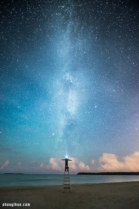 有多久没看见星星？ 芬兰星光点点夜空摄影