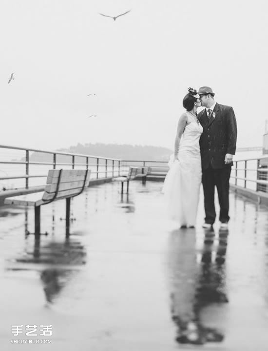 雨天也能演绎浪漫 唯美浪漫的雨中婚纱摄影