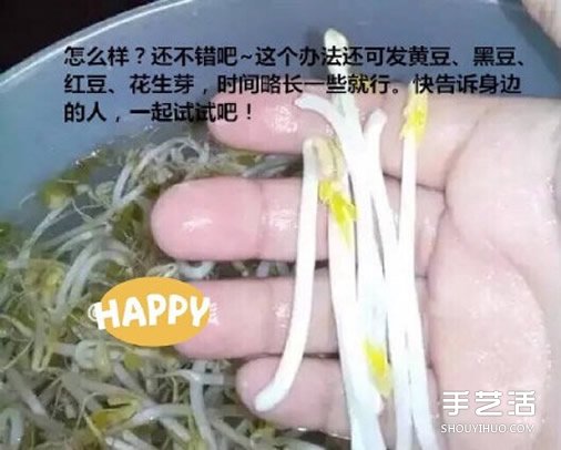 可乐瓶子种豆芽的方法 家庭种豆芽的简单教程