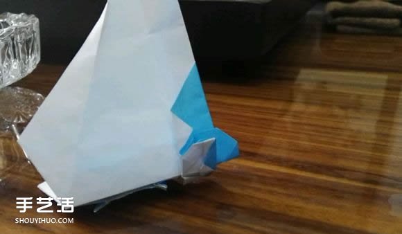 如何折纸雪人的教程 手工折雪人的折法图解