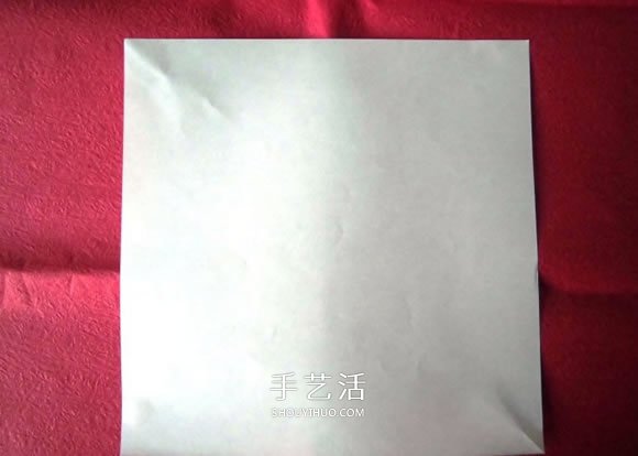 新年交好运！祝福“马上心想事成”的折法图解