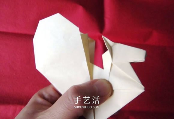 新年交好运！祝福“马上心想事成”的折法图解