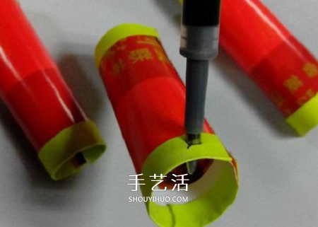 鞭炮挂饰手工制作教程 纸鞭炮怎么做的方法