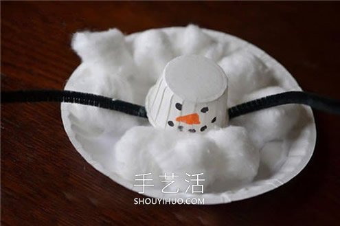 幼儿园手工制作雪人的简单做法教程