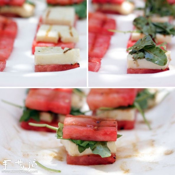 创意美食DIY——西瓜烤串