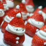 草莓奶油的俏皮组合 超萌圣诞老人DIY