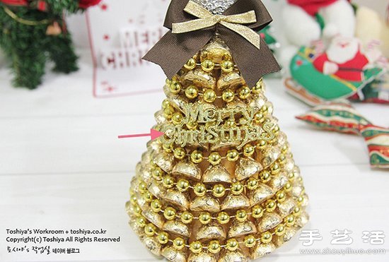 巧克力DIY超喜庆圣诞树