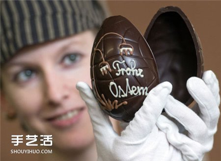 复活节巧克力彩蛋制作 DIY复活节巧克力蛋方法