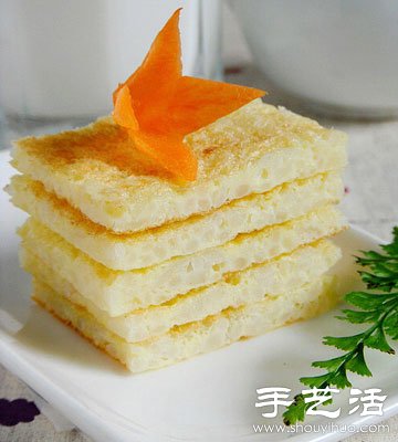 剩饭DIY美味米饭鸡蛋饼