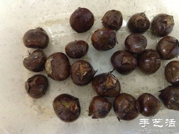 微波炉DIY糖炒栗子的做法