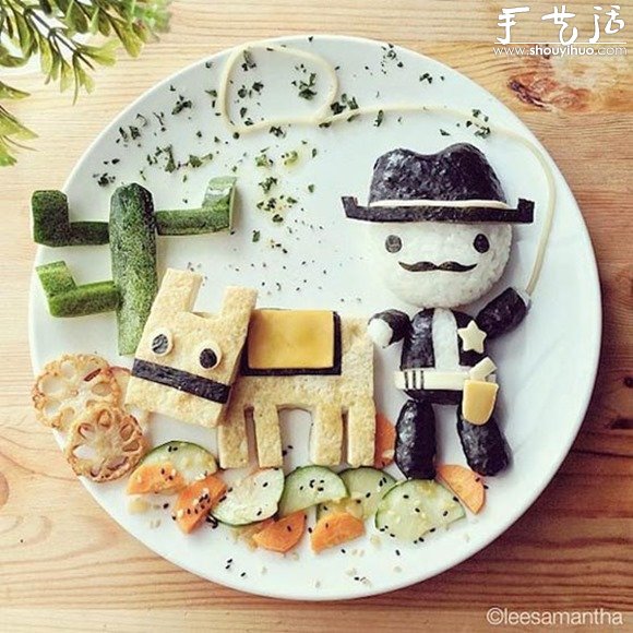 卡通图案美食 你忍心吃它么？