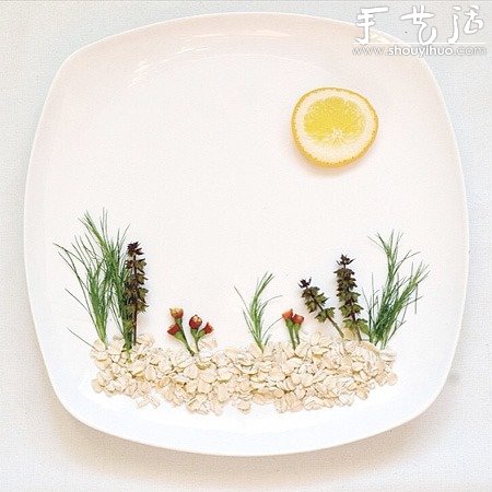 美味食品手工DIY的艺术作品