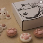 可爱的3D猫咪棉花糖