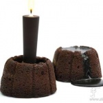“火山”喷发巧克力蛋糕