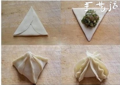 手工水饺的包法大全