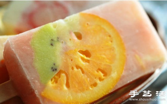 日本PALETAS专卖店用新鲜水果制作的冰棍