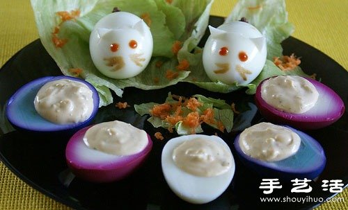可爱又有趣的水煮蛋创意DIY