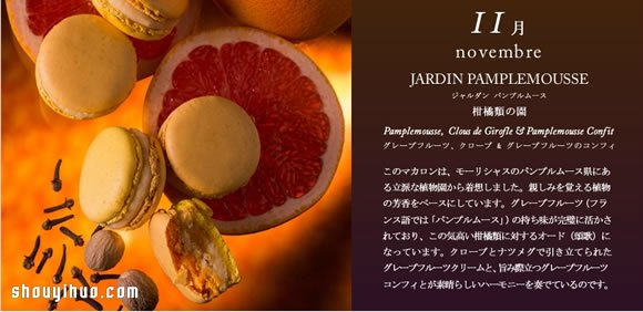 日本花艺与法式甜点马卡龙的完美融合